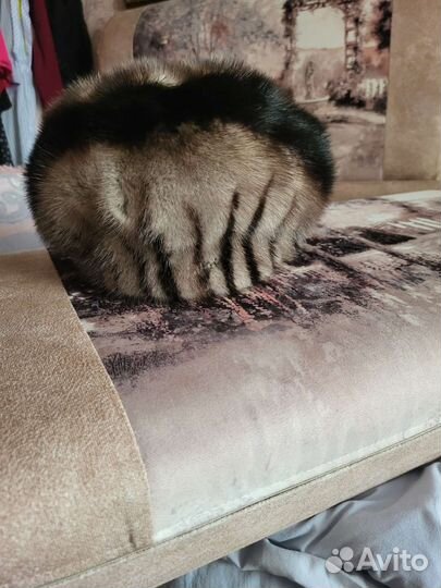 Берет норковый