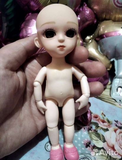 Кукла шарнирная новая