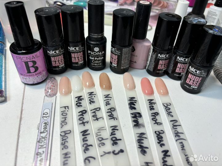 Гель лаки для маникюра, гели
