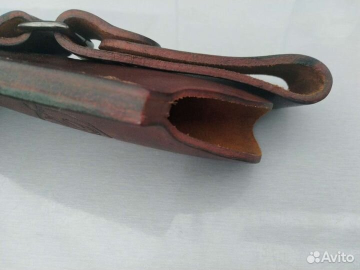 Ножны кожаные для охотничьего ножа