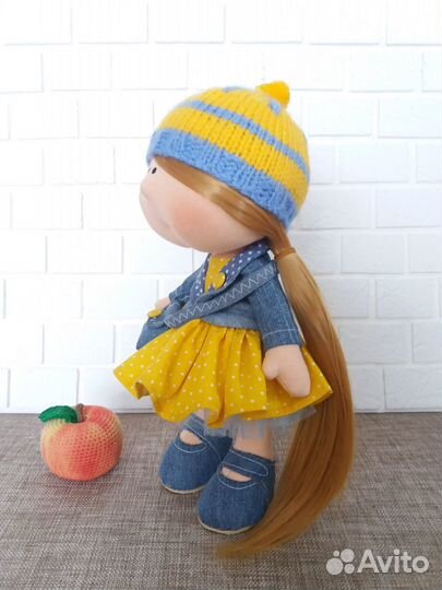 Кукла интерьерная, ручной работы