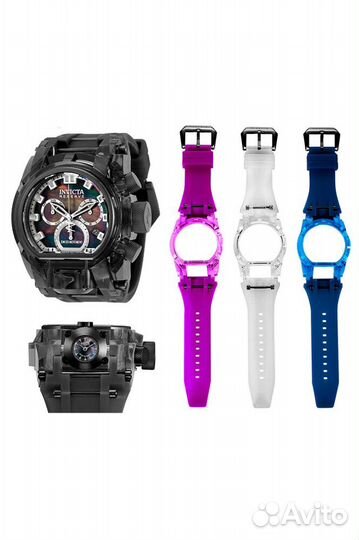 Лимитка Invicta Bolt Anatomic Часы с Ремешками