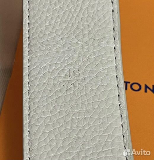 Ремень Louis Vuitton White Damier