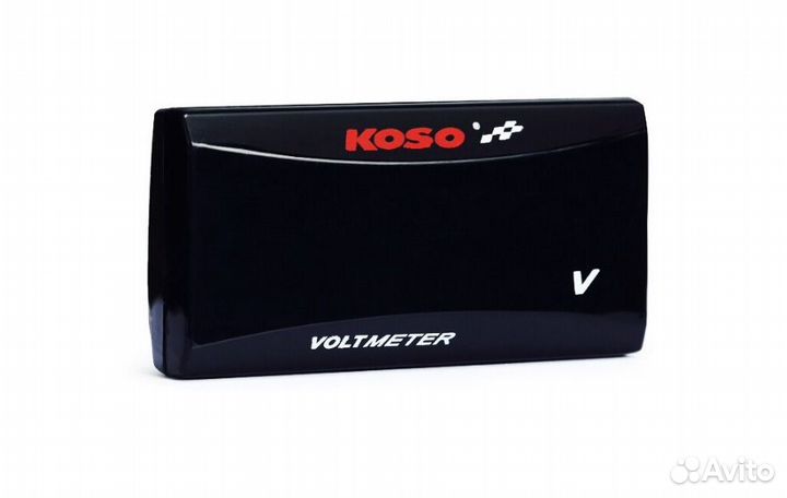 Цифровой ЖК вольтметр koso прямоугольный красный