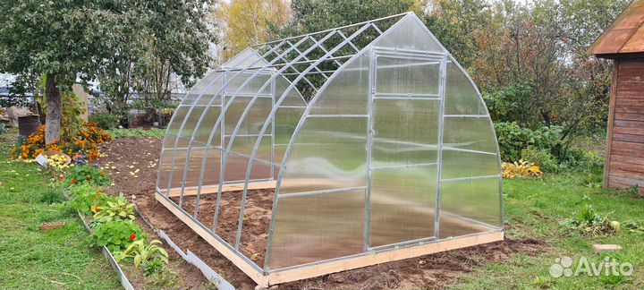 Теплицы. Оцинкованный профиль 20х40 мм