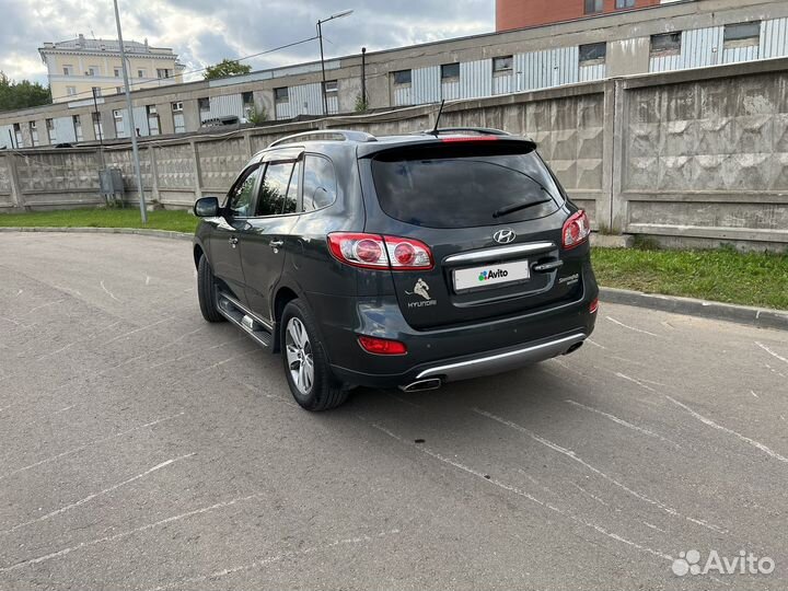 Hyundai Santa Fe 2.4 AT, 2011, 196 000 км