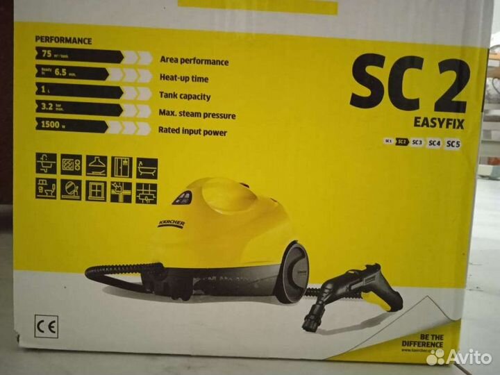 Пароочиститель karcher sc 2 бу