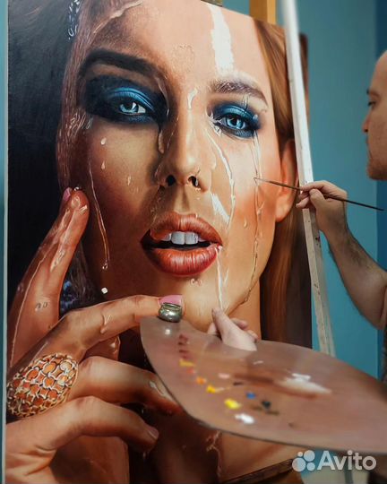 Портреты по фото маслом на холсте ручная работа