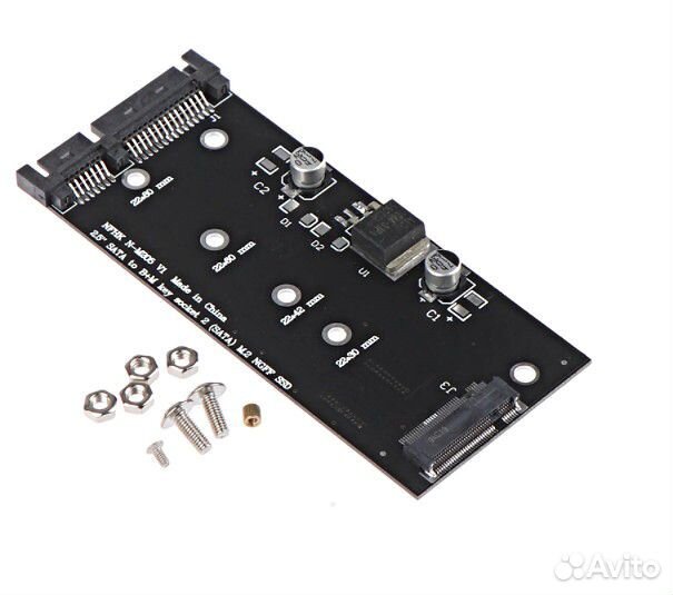 Переходник адаптер M.2 SSD nvme/ngff на SATA 2.5