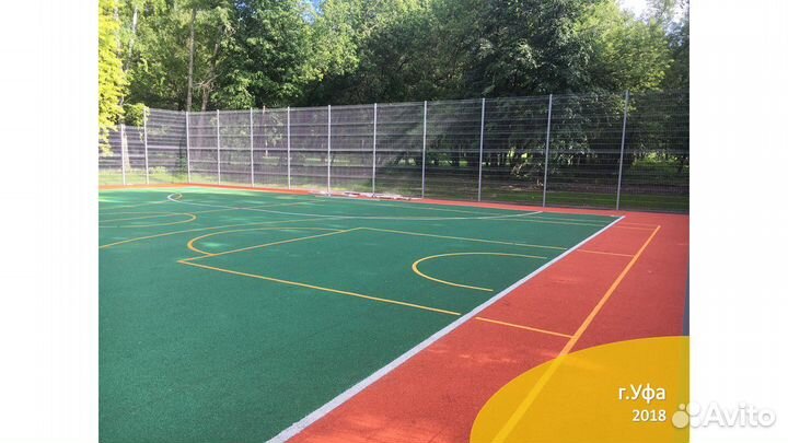 Покрытие из резиновой крошки