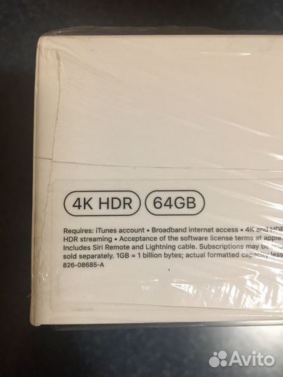 Apple TV 4k 2022 64Gb