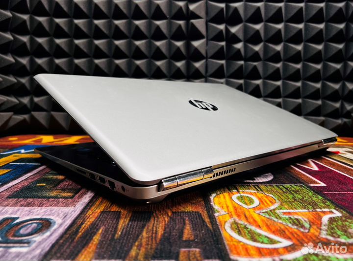 HP с большим 17.3 экраном GTX 1050 / i5 7300HQ