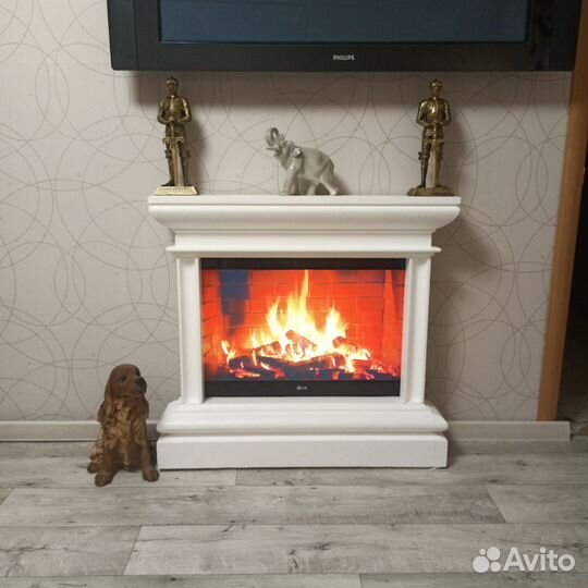 Камины под заказ С живым очагом и звуком