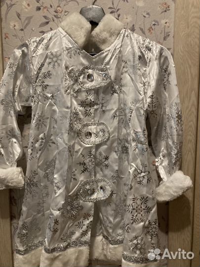 Костюм снегурочки детский