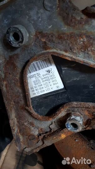 Блок ручника W221