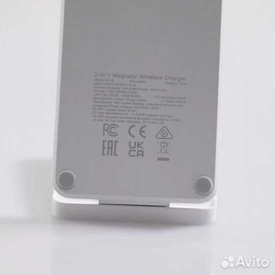 Бзу ugreen W528 (45055) 2-in-1 Wireless Charger f