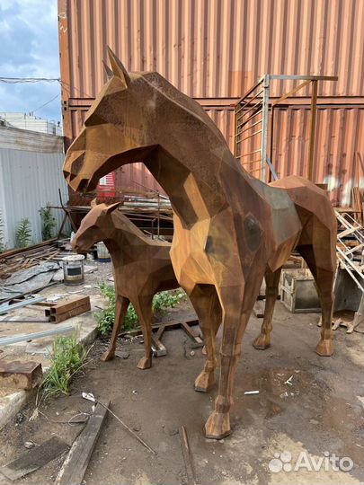 Композиция Лошадь и жеребенок