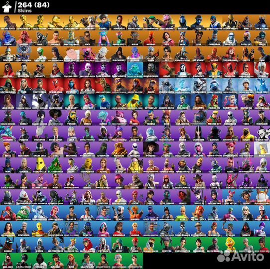 Скины Fortnite / Любые предметы