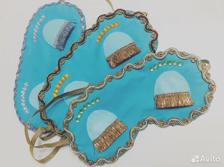 Маска для сна, цвет Тиффани