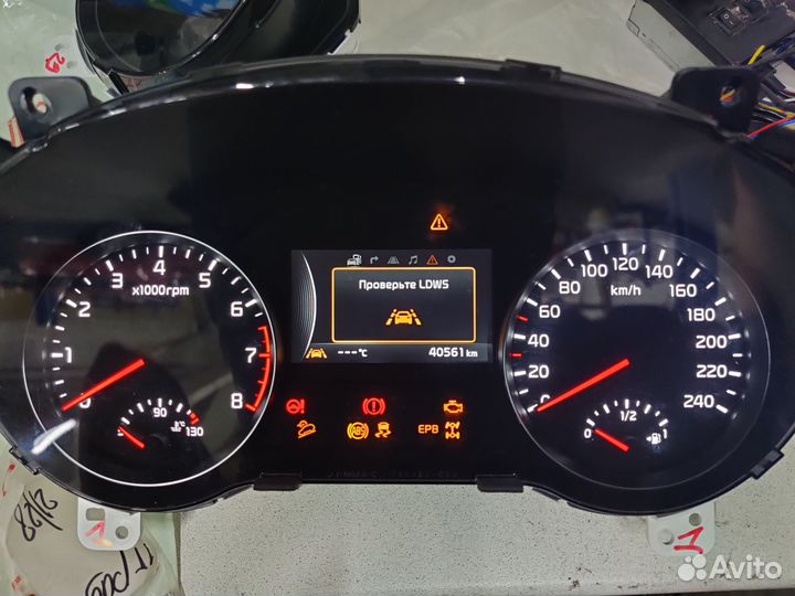 Панель приборов Kia Sportage 4 ldws lkas оригинал