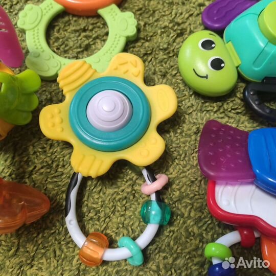 Погремушки, игрушки пакетом