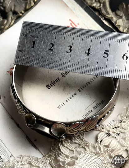 Браслет винтажный /кольцо для салфетки. Без камня