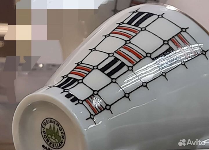 Фарфоровый сервиз Freiberger Porzellan гдр