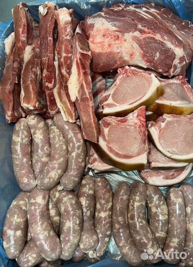 Мясной набор для шашлыка. Мясо свинина