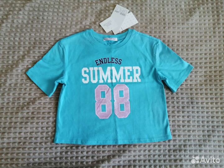 Футболка-топ Gloria jeans новая 8-10лет