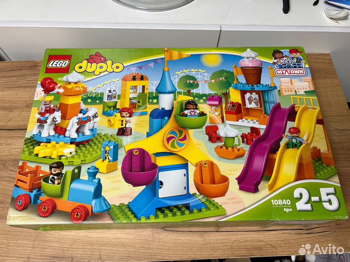 Lego duplo Большой парк аттракционов 10840