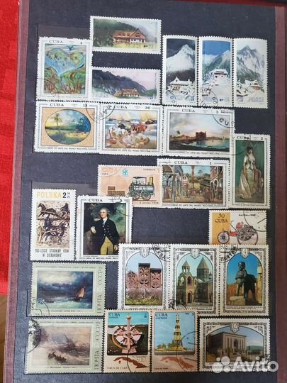 Альбом с марками 2 часть