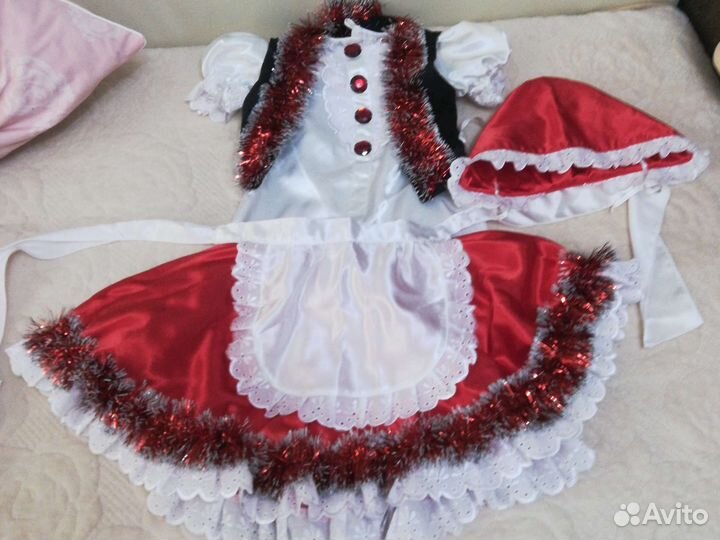 Новогодний костюм для девочки 104
