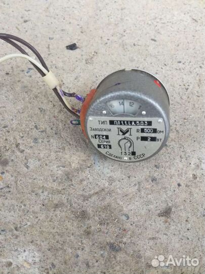 Реле времени потенциометр