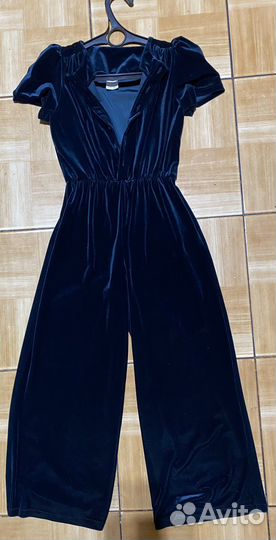 Бархатный комбинизон