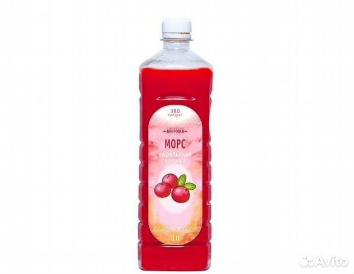 Морс из клюквы. опт разные вкусы