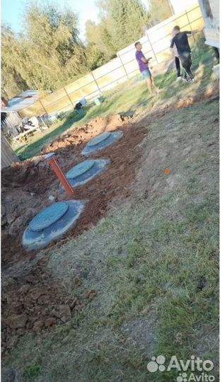 Септик из бетонных колец под ключ за 1 день