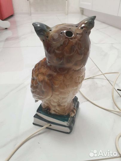 Светильник фарфор сова филин Германия