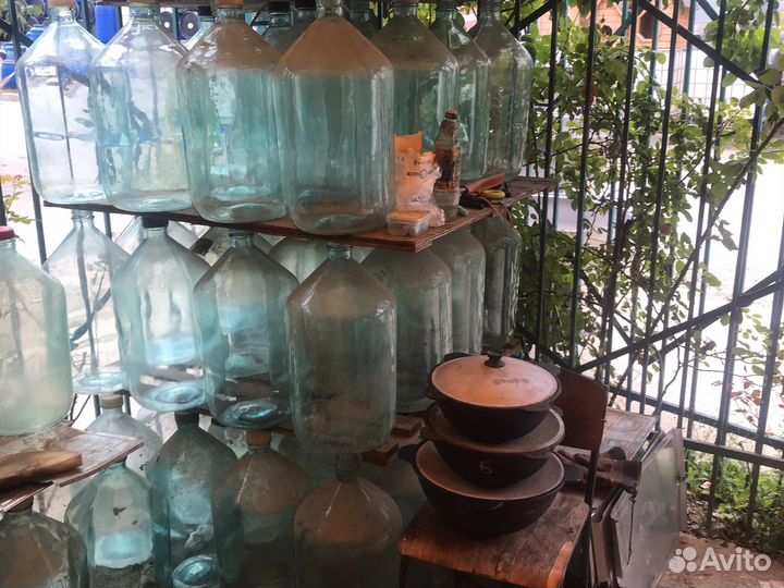 10л бутыля стеклянные бу СССР