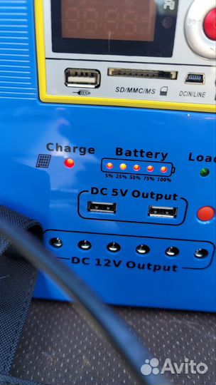 Солнечная станция, повербанк, усиленная версия