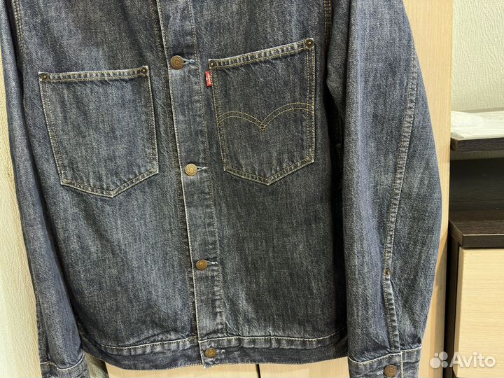 Джинсовая куртка мужская levis