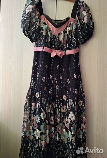 Вечернее летнее платье