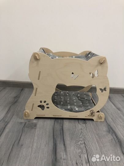 Лежанка когтеточка гамак для кошек