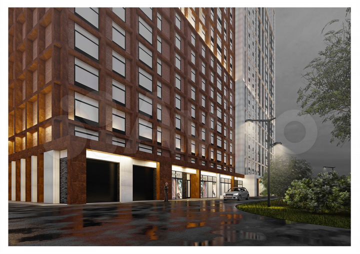 1-к. квартира, 37,6 м², 21/25 эт.