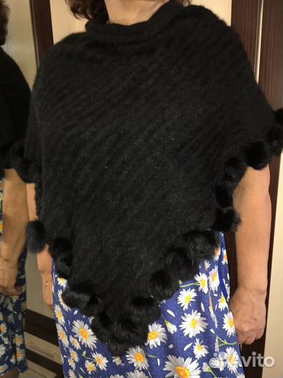 Кардиган. Платок