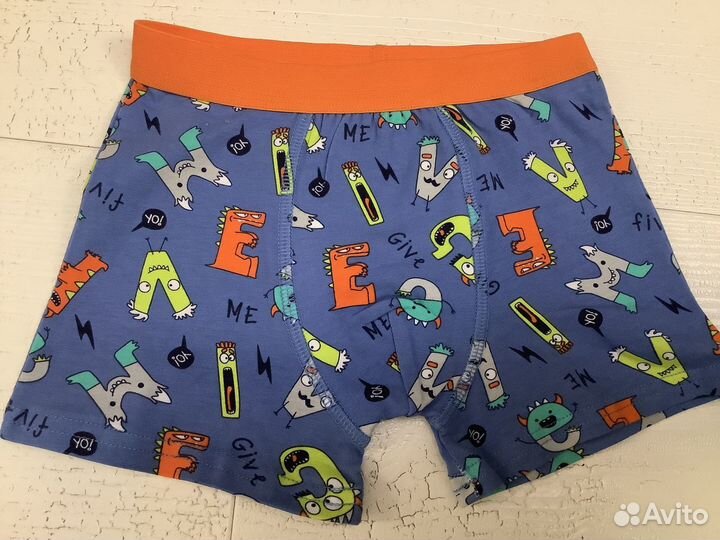 Новые Трусы для мальчика на рост 110/116