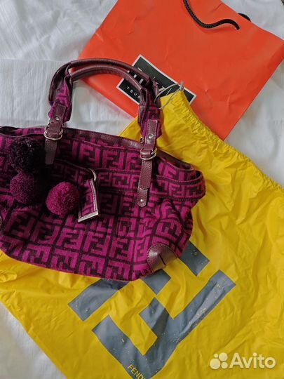 Сумка Fendi оригинал винтаж
