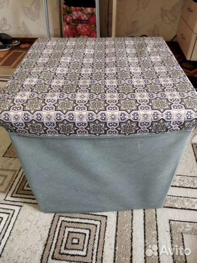 Короб пуф складной