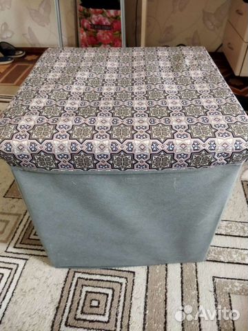 Короб пуф складной