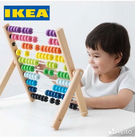IKEA ундерхолла счеты деревянные