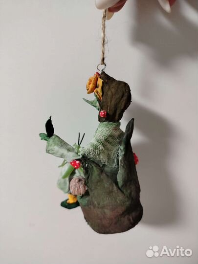 Ватные елочные игрушки, серия 